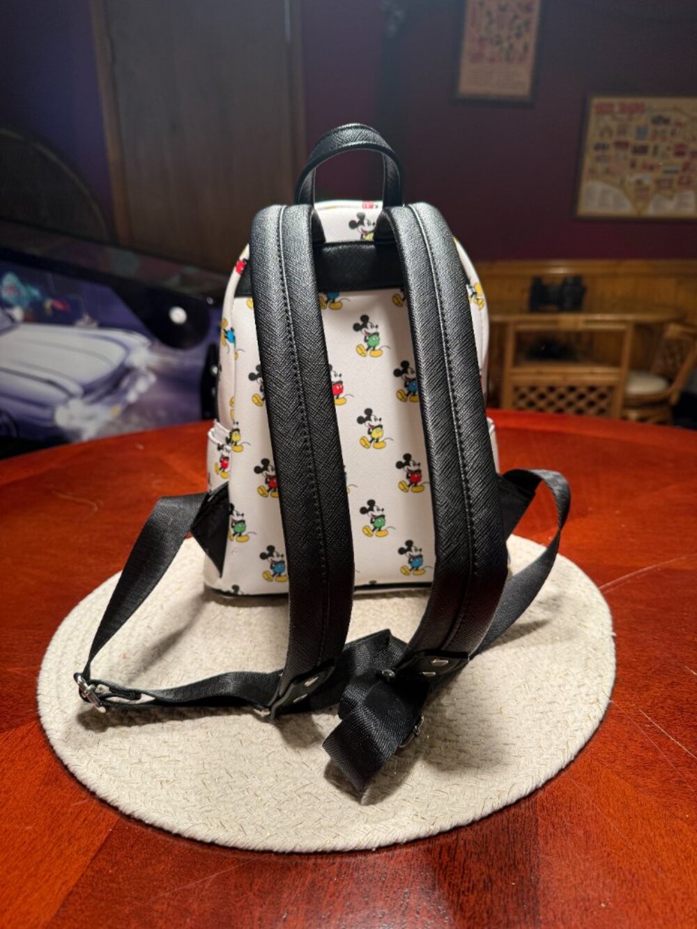 Mickey Mouse Loungefly Mini Rainbow Backpack - Picture 2 of 2